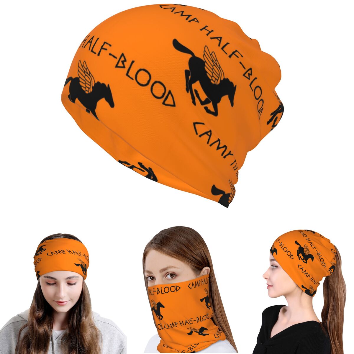 Knit Beanie Hat Warm - Camp Half-Blood - Percy Jackson Bandana