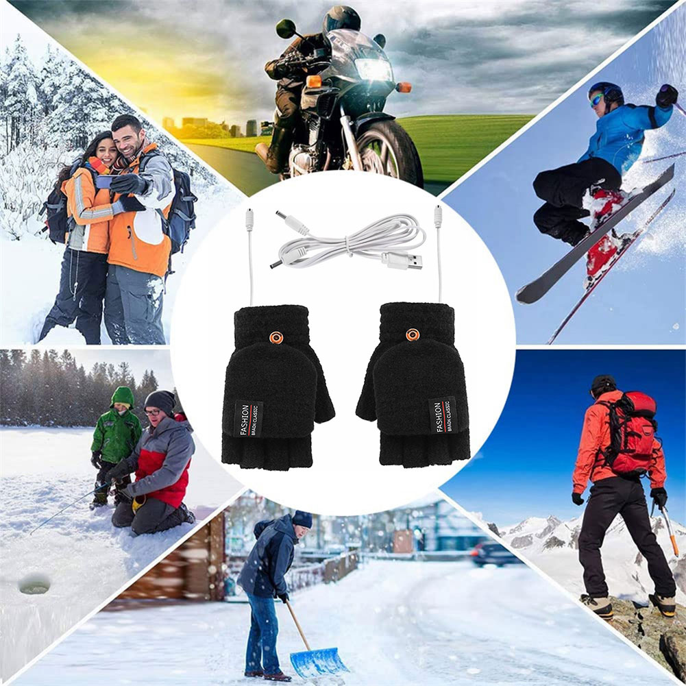 Electric USB Heating Gloves Ha - Hand Warmer Electric avaliação e preço