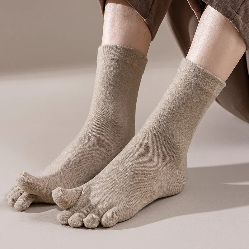 Mans Wool Five Finger Socks Sh - Thermal Sock Wool avaliação e preço