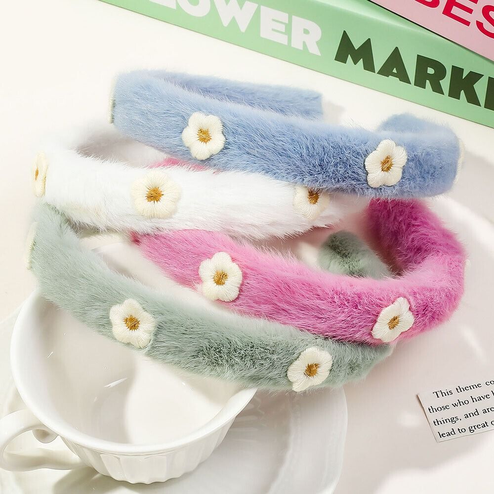 Plush Faux FurHead Hoop New Co - Winter Headband Fleece avaliação e preço