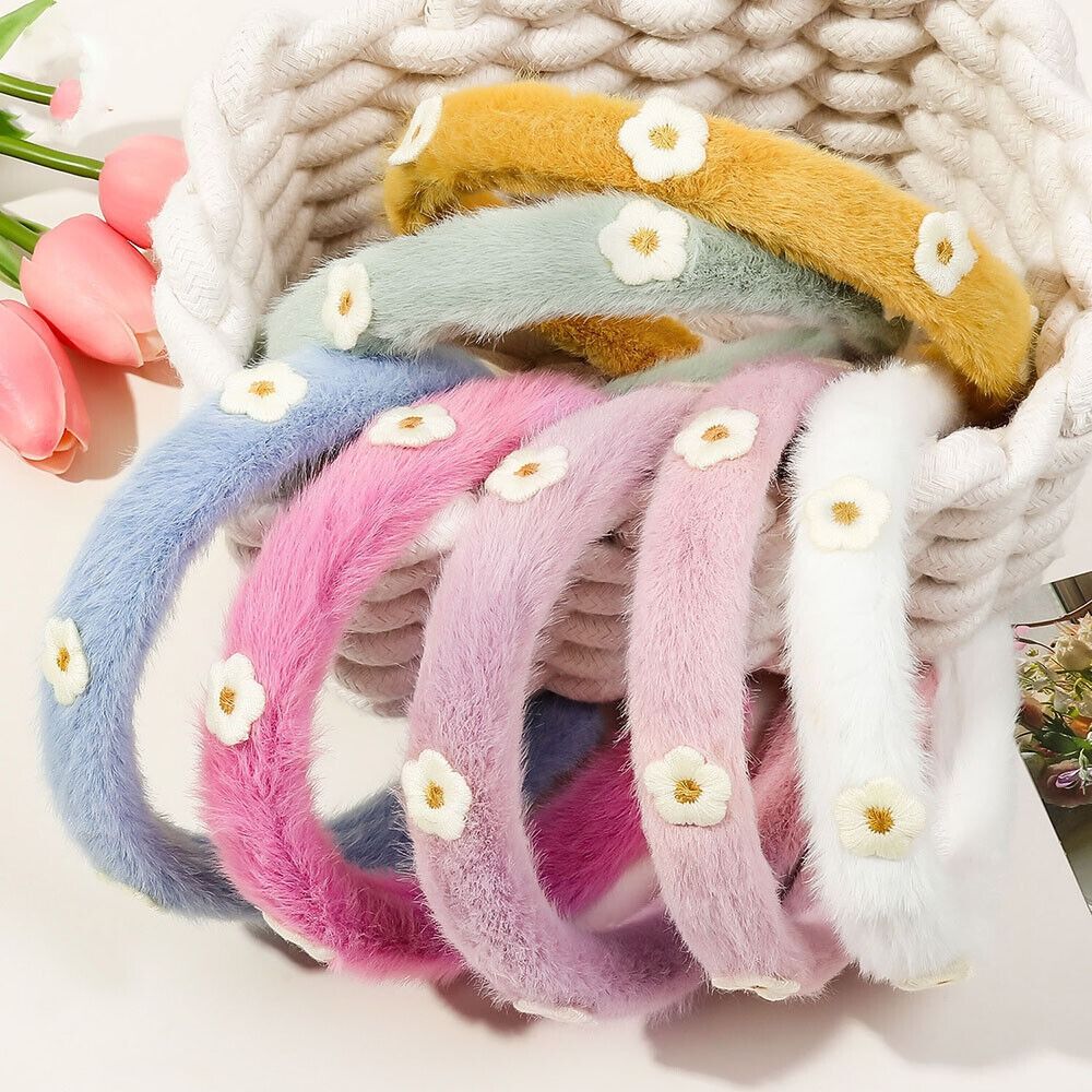 Plush Faux FurHead Hoop New Co - Winter Headband Fleece avaliação e preço