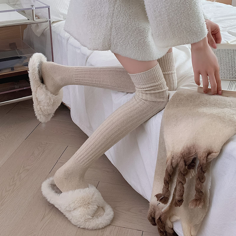 2025 Autumn Winter Women Stock - Thermal Sock Wool avaliação e preço