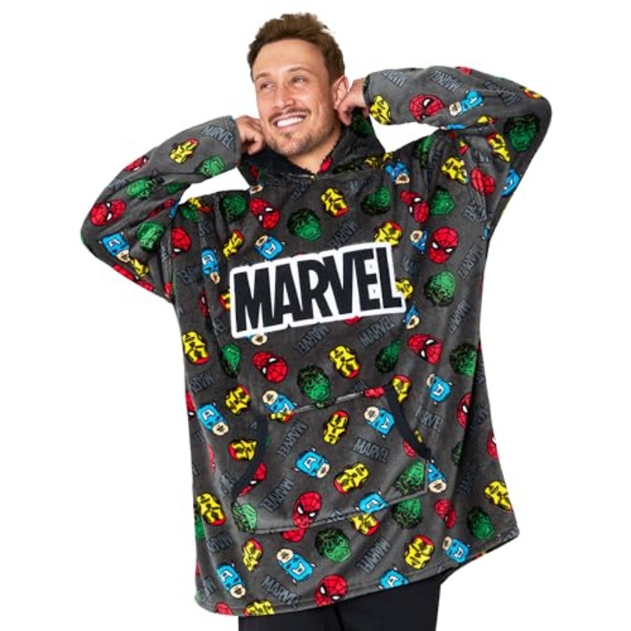 Avengers Blanket Hoodie for Me - Sherpa Hoodie Fleece avaliação e preço