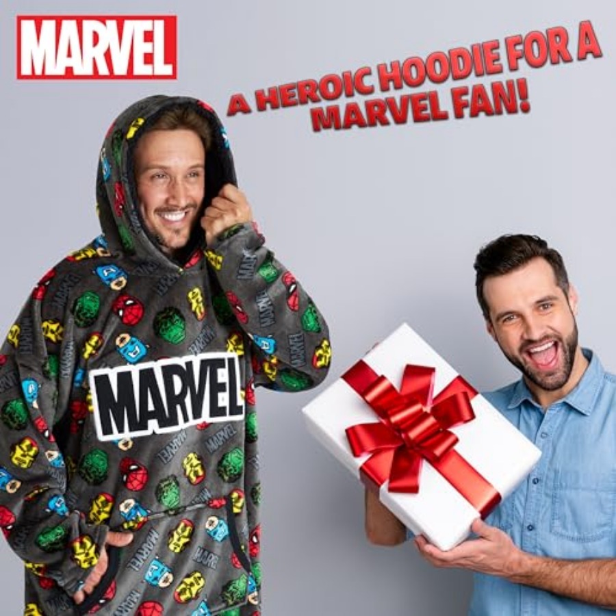 Avengers Blanket Hoodie for Me - Sherpa Hoodie Fleece avaliação e preço