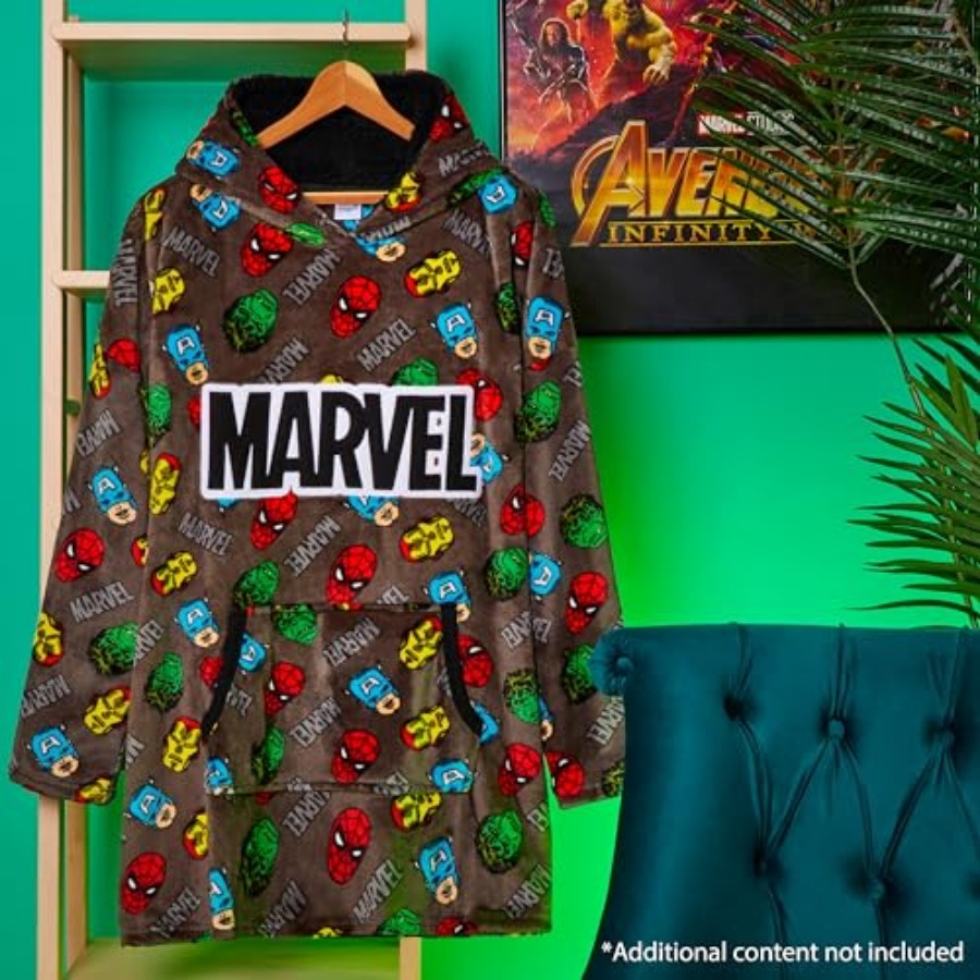 Avengers Blanket Hoodie for Me - Sherpa Hoodie Fleece avaliação e preço