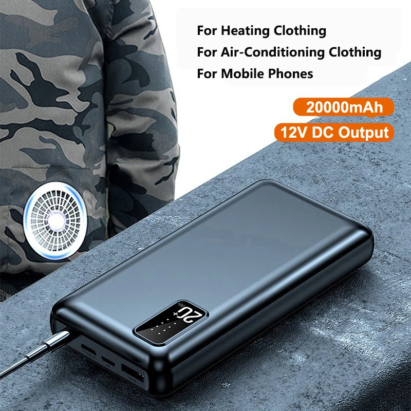 JayoWade 12V DC Output Power B - Heated Vest Battery avaliação e preço