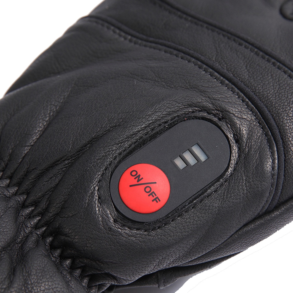 Heated Leather Gloves Men Wome - Hand Warmer Electric avaliação e preço