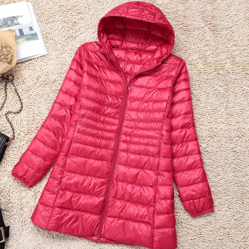Plus Size 5XL 6XL 7XL Women's  - Down Jacket Packable avaliação e preço