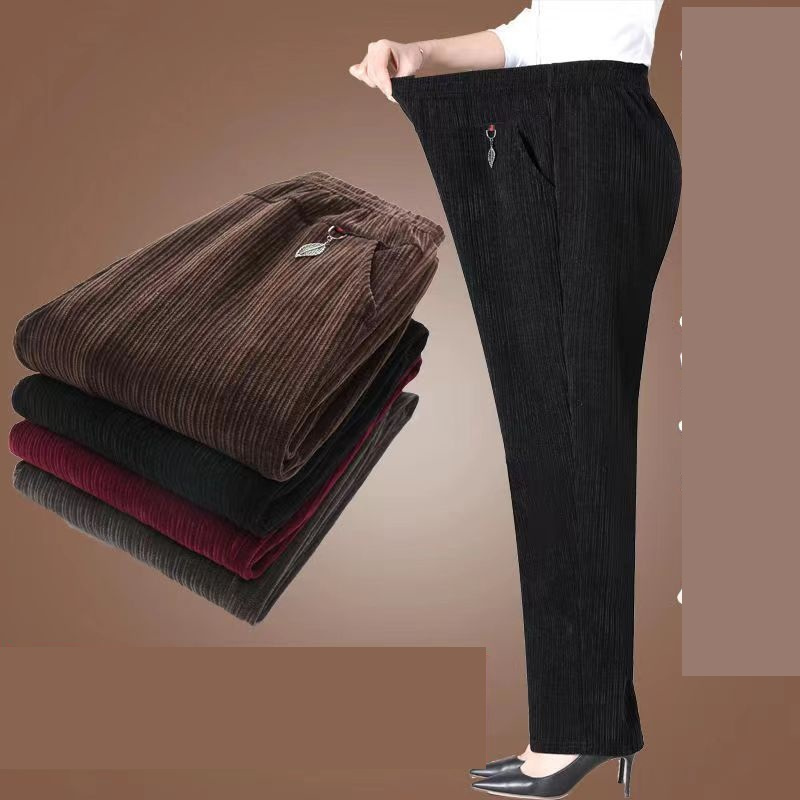 Oversize XL-8XL Corduroy Pants - Corduroy Pant Warm avaliação e preço