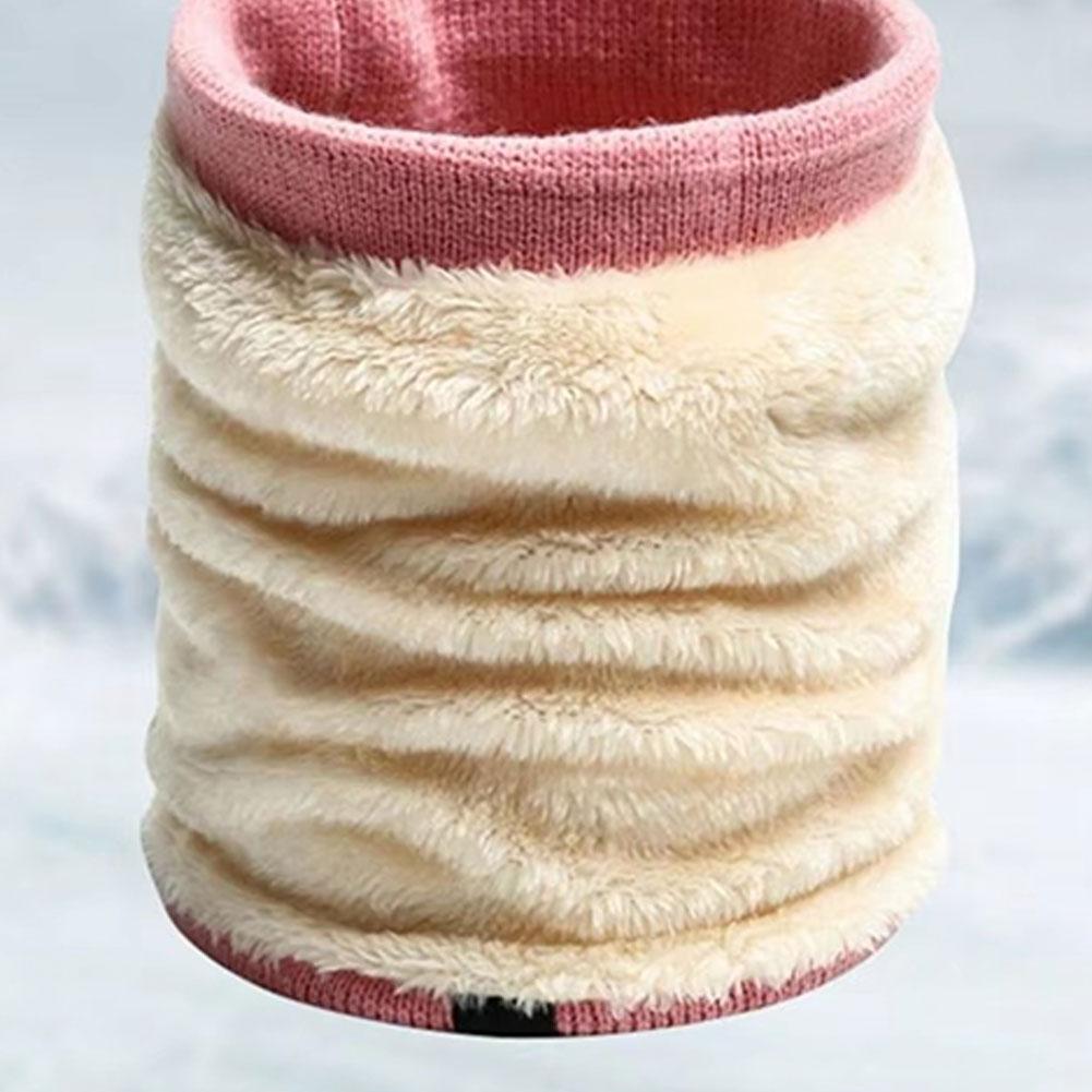 Solid Winter Plush Muffler Woo - Winter Headband Fleece avaliação e preço