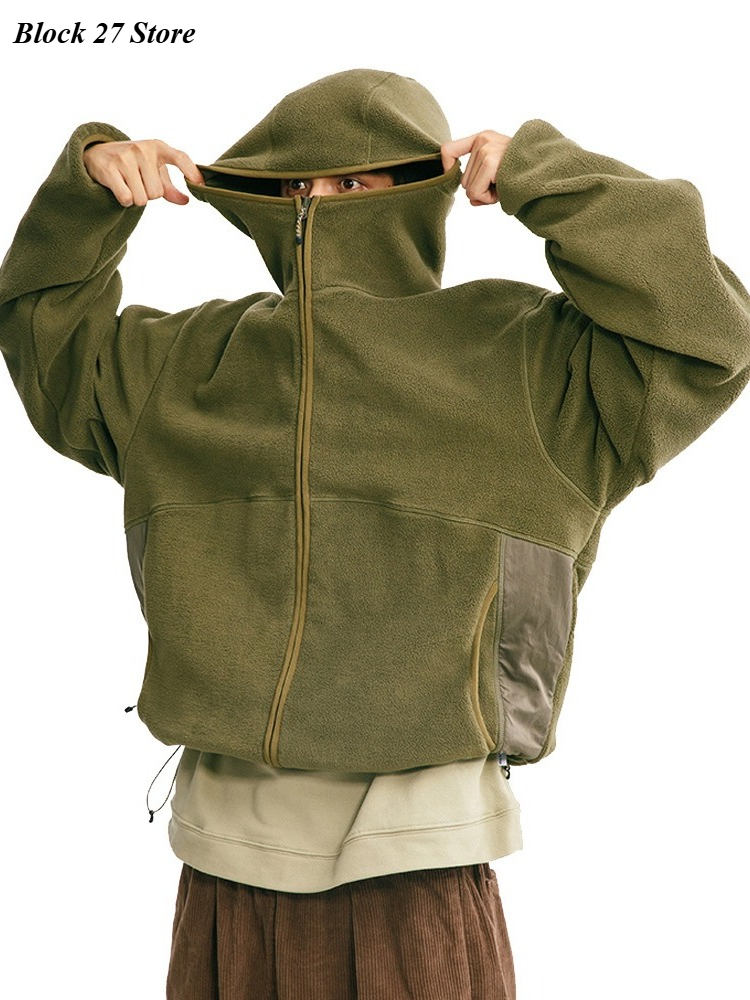 Mens Hoodie Autumn Winter Cott - Sherpa Hoodie Fleece avaliação e preço