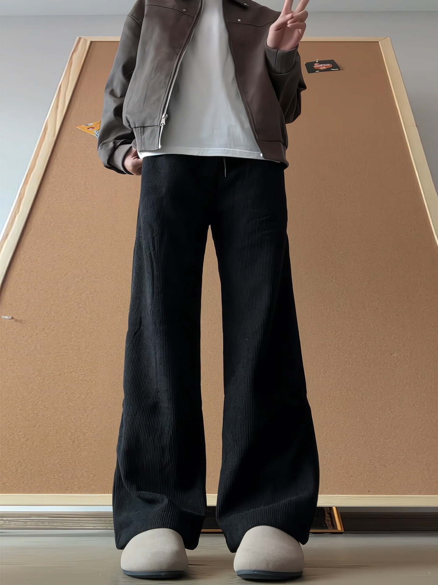 Thiened Fce Lined Corduroy Men - Corduroy Pant Warm avaliação e preço