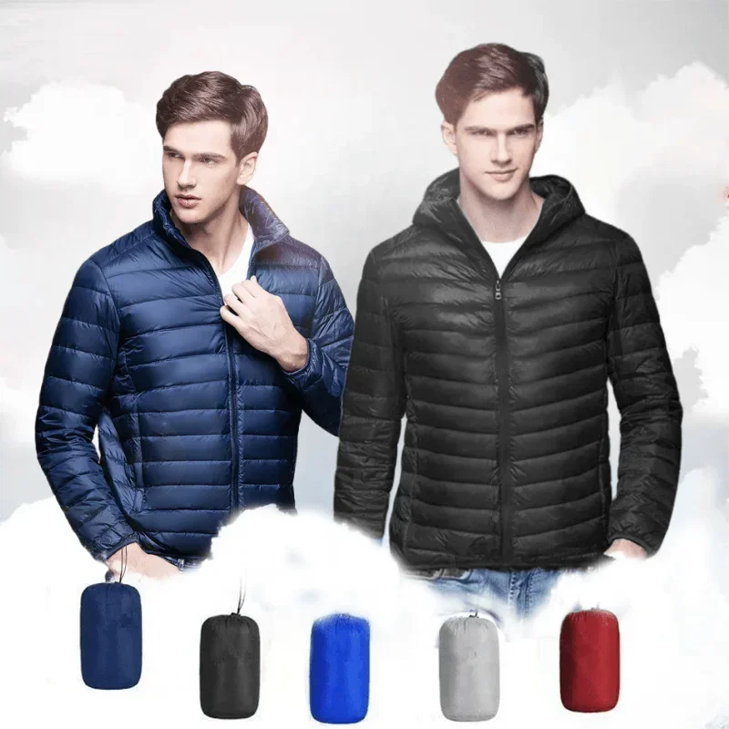 UETEEY 2024 Autumn Winter Whit - Down Jacket Packable avaliação e preço