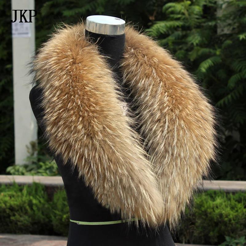 Natural Fur Collar Real raccoo - Shawl Wrap Winter avaliação e preço