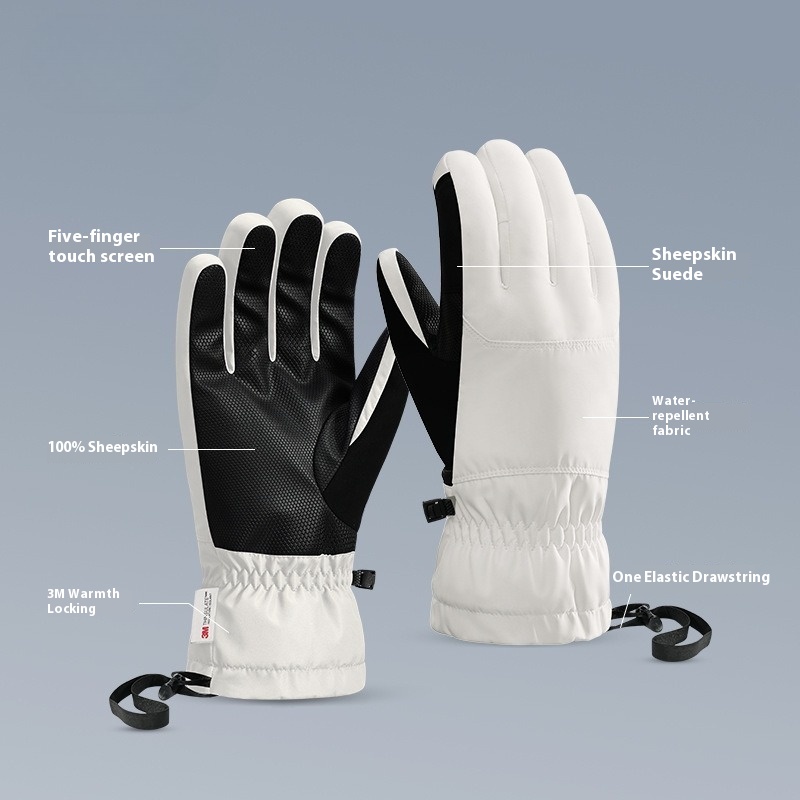 New Winter Thermal Gloves Skii - Snow Glove Insulated avaliação e preço