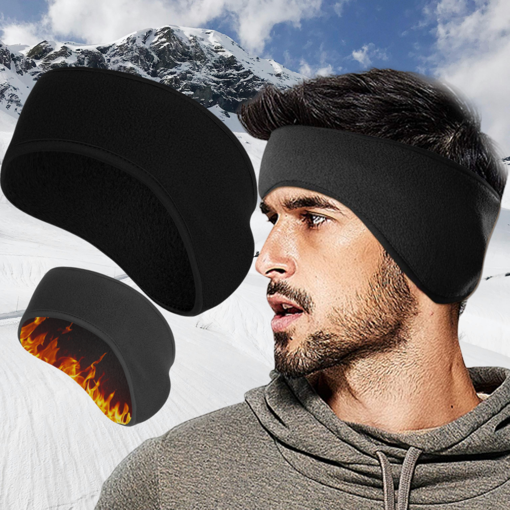 1Pc Fleece Ear Warmer Muff Uni - Winter Headband Fleece avaliação e preço