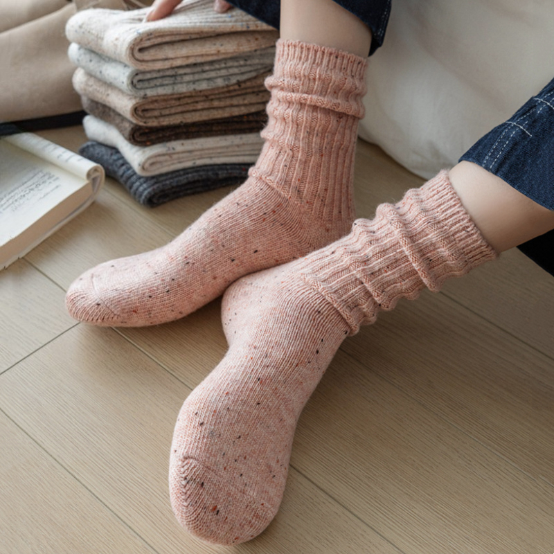 Wool Cashmere Women Socks Autu - Thermal Sock Wool avaliação e preço