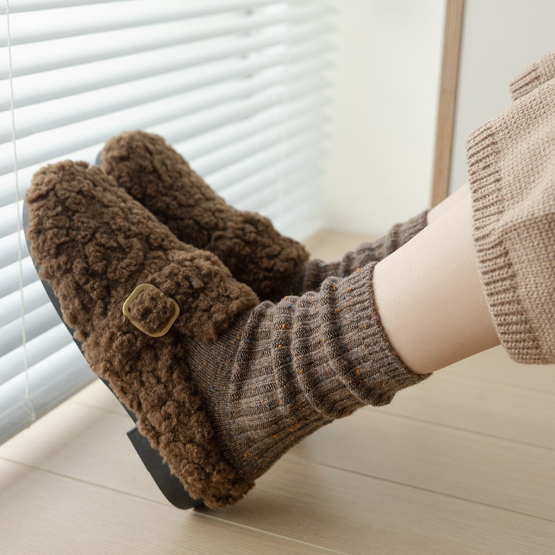 Wool Cashmere Women Socks Autu - Thermal Sock Wool avaliação e preço