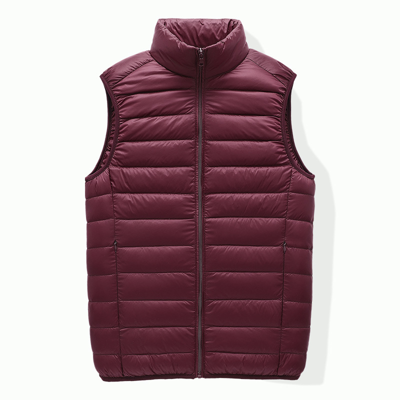 Men's Sleeveless Puffer Jacket - Down Jacket Packable avaliação e preço