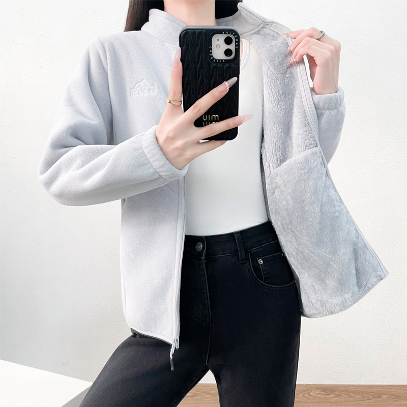 Fleece Sweatshirt No Hat Women - Sherpa Hoodie Fleece avaliação e preço