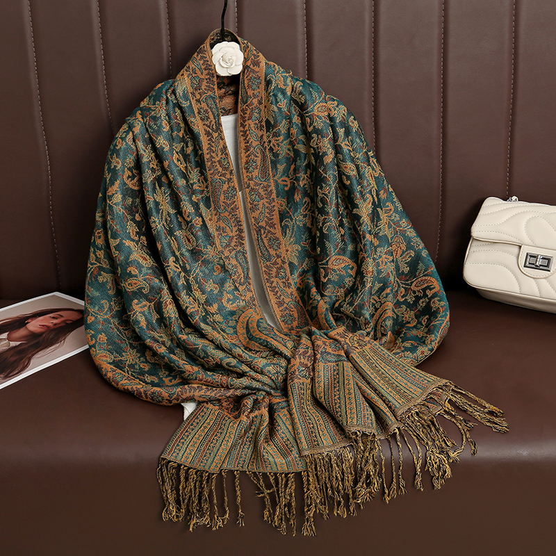 2024 Luxury Brand Cashmere Wom - Shawl Wrap Winter avaliação e preço