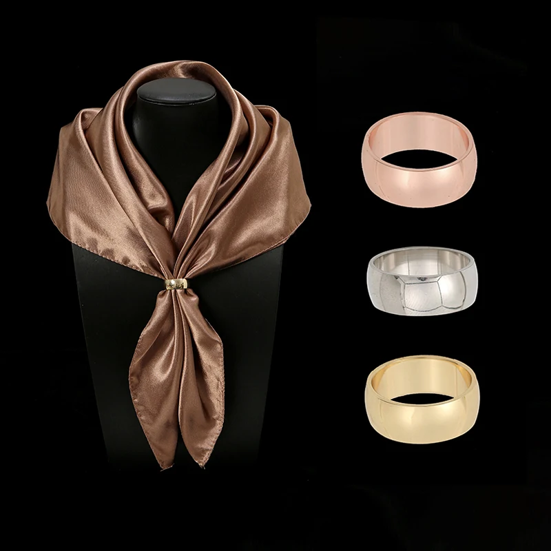 Fashion Metal Scarf Buckle But - Shawl Wrap Winter avaliação e preço