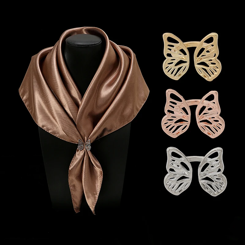 Fashion Metal Scarf Buckle But - Shawl Wrap Winter avaliação e preço