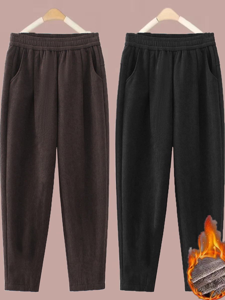 Thickened Straight Leg Pants W - Corduroy Pant Warm avaliação e preço