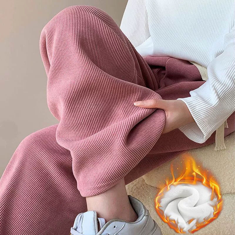 Korean Loose Thicken Warm Pant - Corduroy Pant Warm avaliação e preço