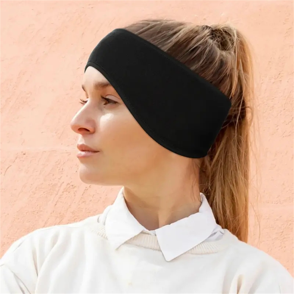 Unisex Fleece Ear Warmer Headb - Winter Headband Fleece avaliação e preço