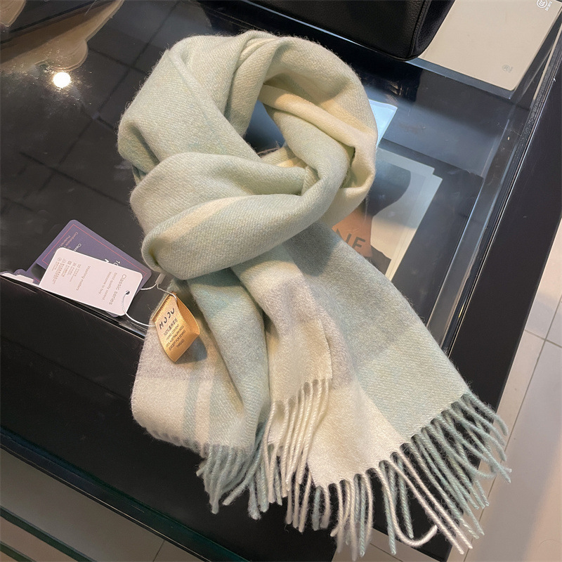High Quality Pure 100% Wool Me - Wool Scarf Men avaliação e preço