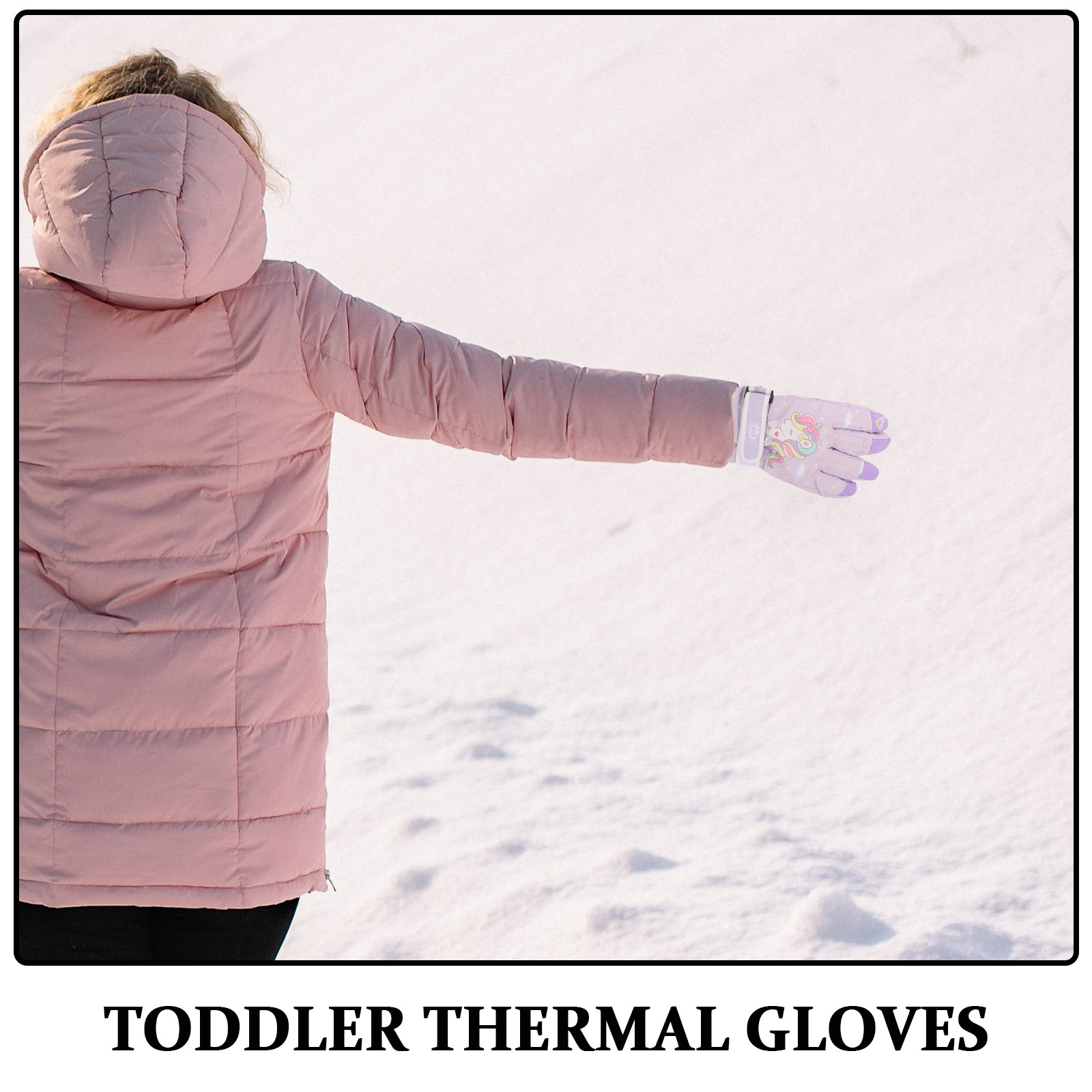 1Pair Ski Mittens Waterproof T - Snow Glove Insulated avaliação e preço