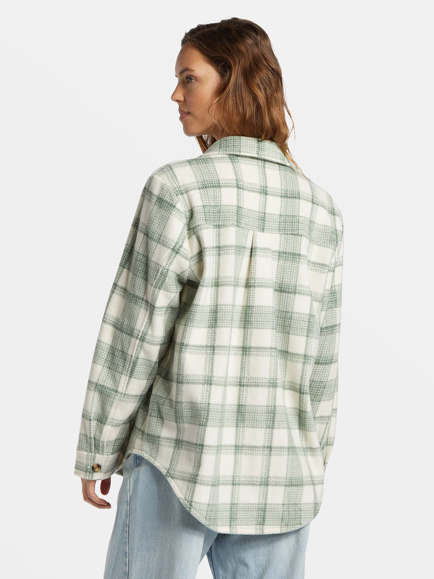  Casual Plaid Fleece Lined Fla - Flannel Shirt Lined avaliação e preço