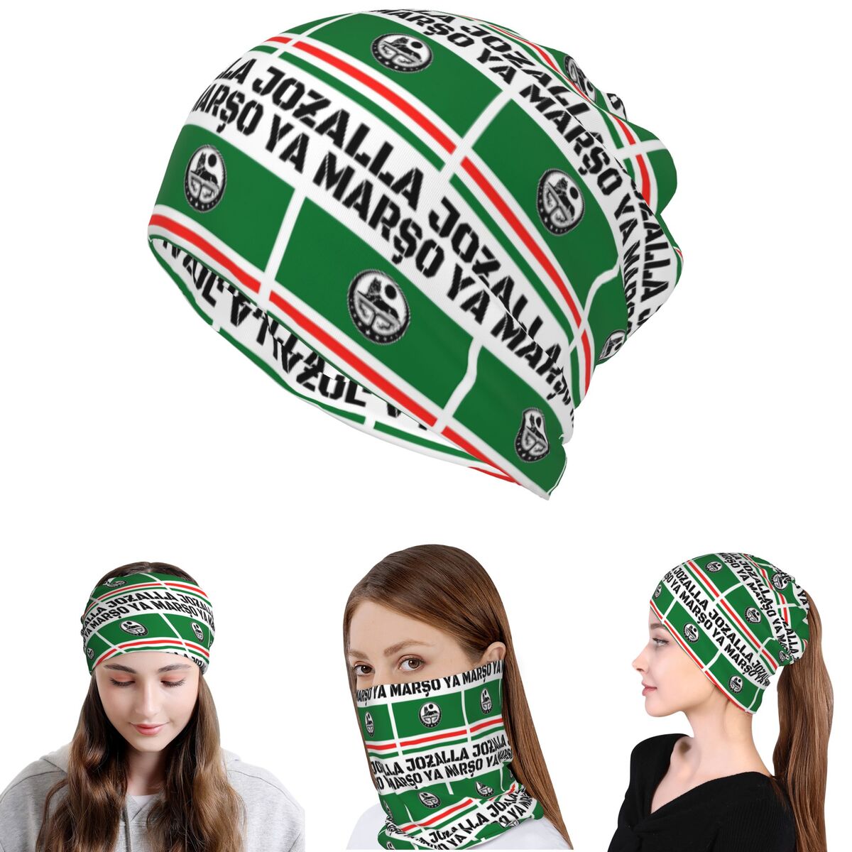 Marso Ya Jozalla Ichkeria Flag - Knit Beanie Hat Warm avaliação e preço