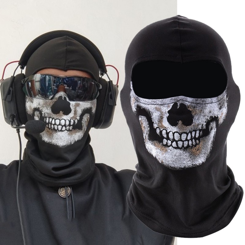 Game COD Ghost Skull Cosplay S - Balaclava Ski Mask avaliação e preço