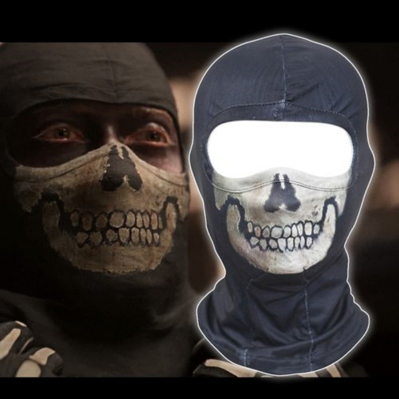 Game COD Ghost Skull Cosplay S - Balaclava Ski Mask avaliação e preço