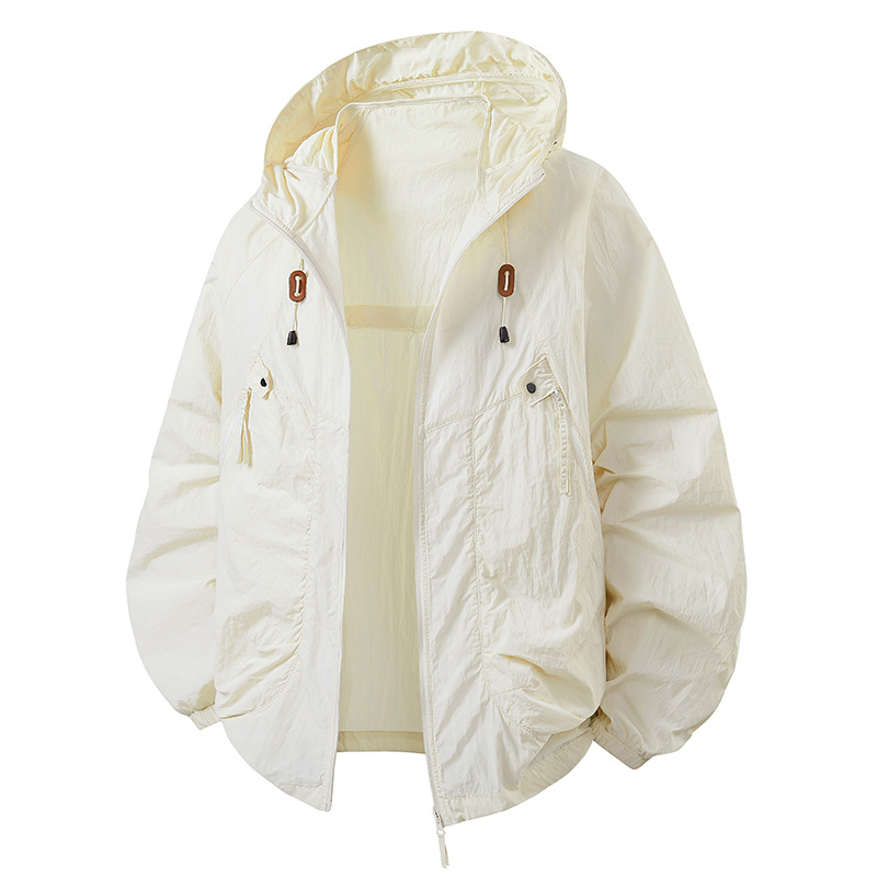UPF50+ New Fashion Men Summer  - Down Jacket Packable avaliação e preço