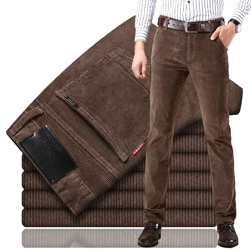 2025 Spring Autumn Men's Cordu - Corduroy Pant Warm avaliação e preço