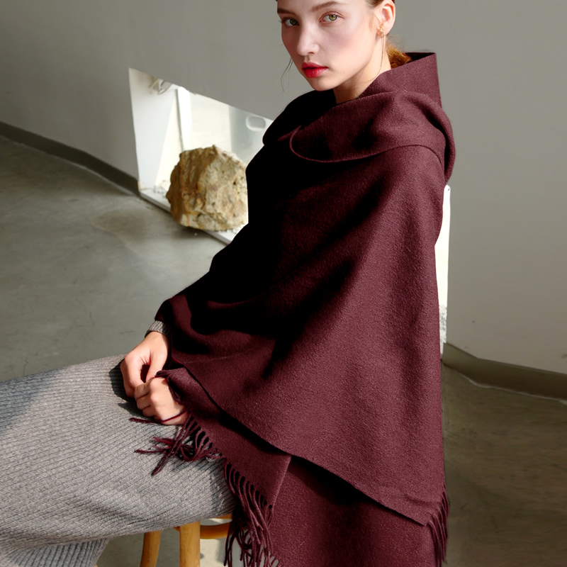 Wool Winter Scarf Women Fashio - Shawl Wrap Winter avaliação e preço