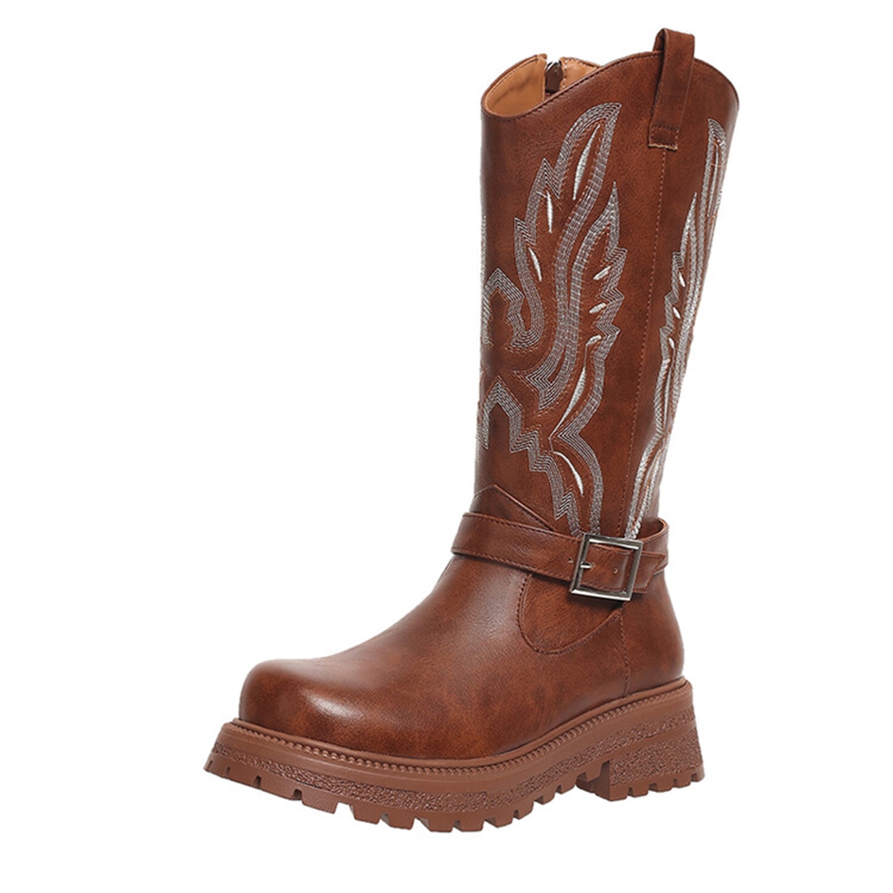 Women Knee High Boots Thick He - Waterproof Winter Boot avaliação e preço