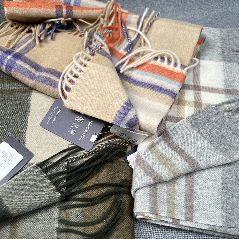 High Quality 100% Wool Scarf W - Wool Scarf Men avaliação e preço