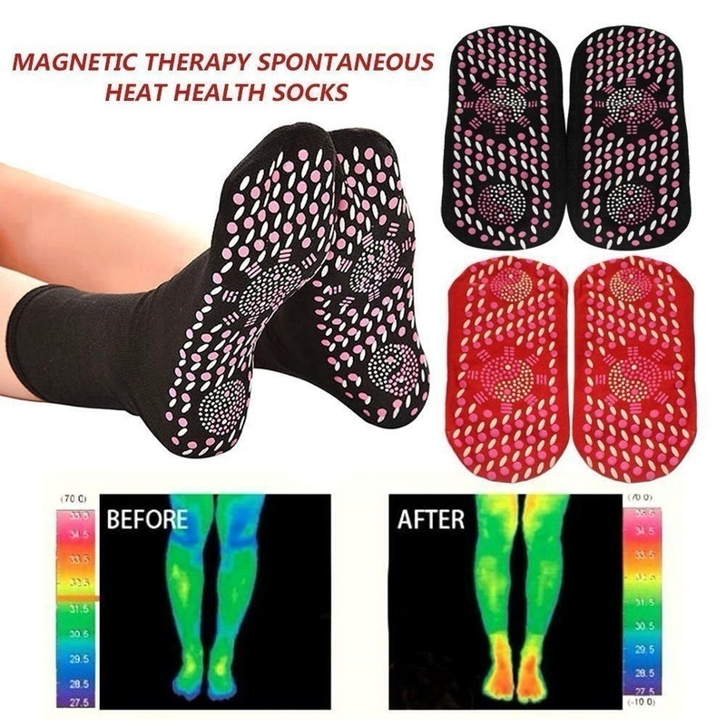 Clearance_1-10pairs Tourmaline - Thermal Sock Wool avaliação e preço