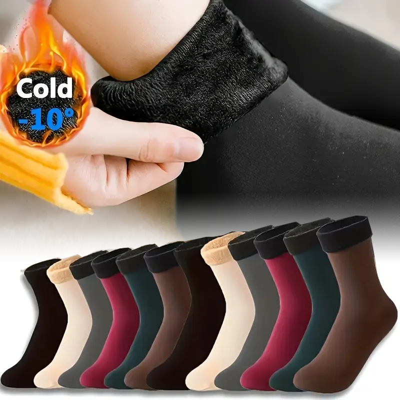 1-20Pairs Women Winter Warm Sh - Thermal Sock Wool avaliação e preço