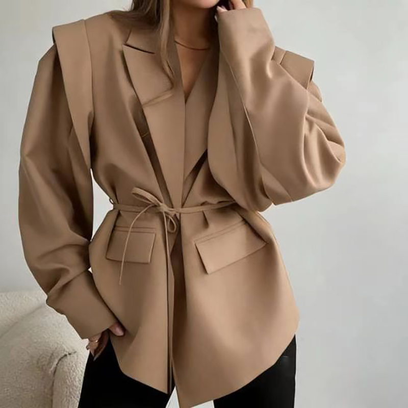 Oversized Blazer Jacket Women  - Down Jacket Packable avaliação e preço