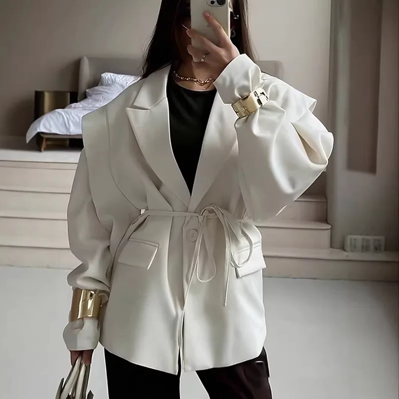 Oversized Blazer Jacket Women  - Down Jacket Packable avaliação e preço