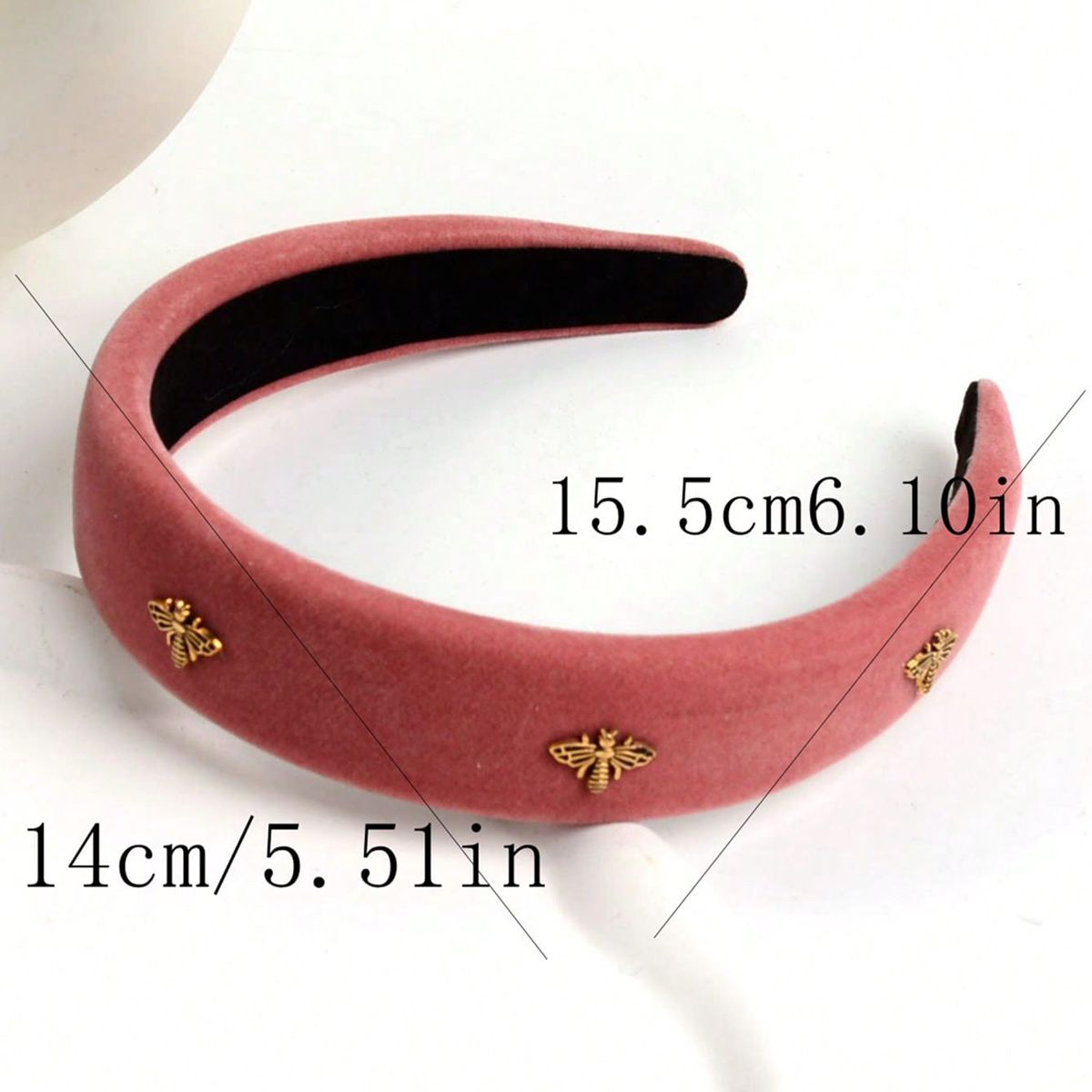 Little Bee Black Velvet Headba - Winter Headband Fleece avaliação e preço