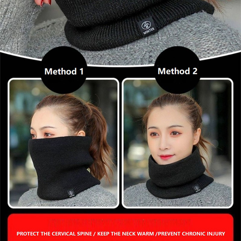 Unisex Fleece Lined Thickened  - Neck Gaiter Fleece avaliação e preço