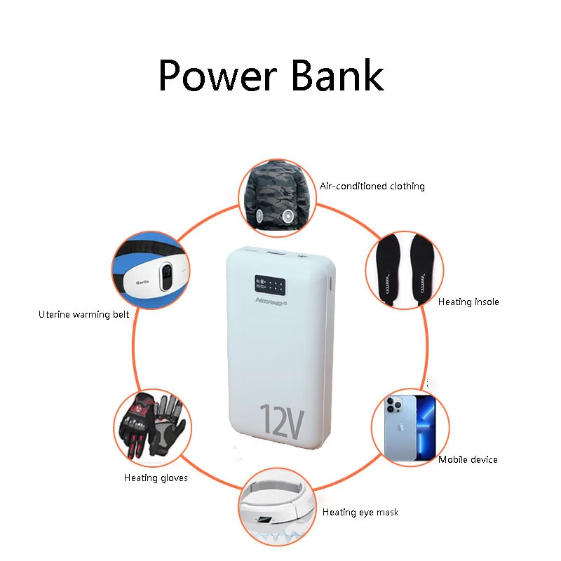 air conditioning clothes batte - Heated Vest Battery avaliação e preço