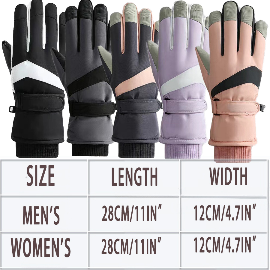 MuqiNush Waterproof Windproof  - Snow Glove Insulated avaliação e preço