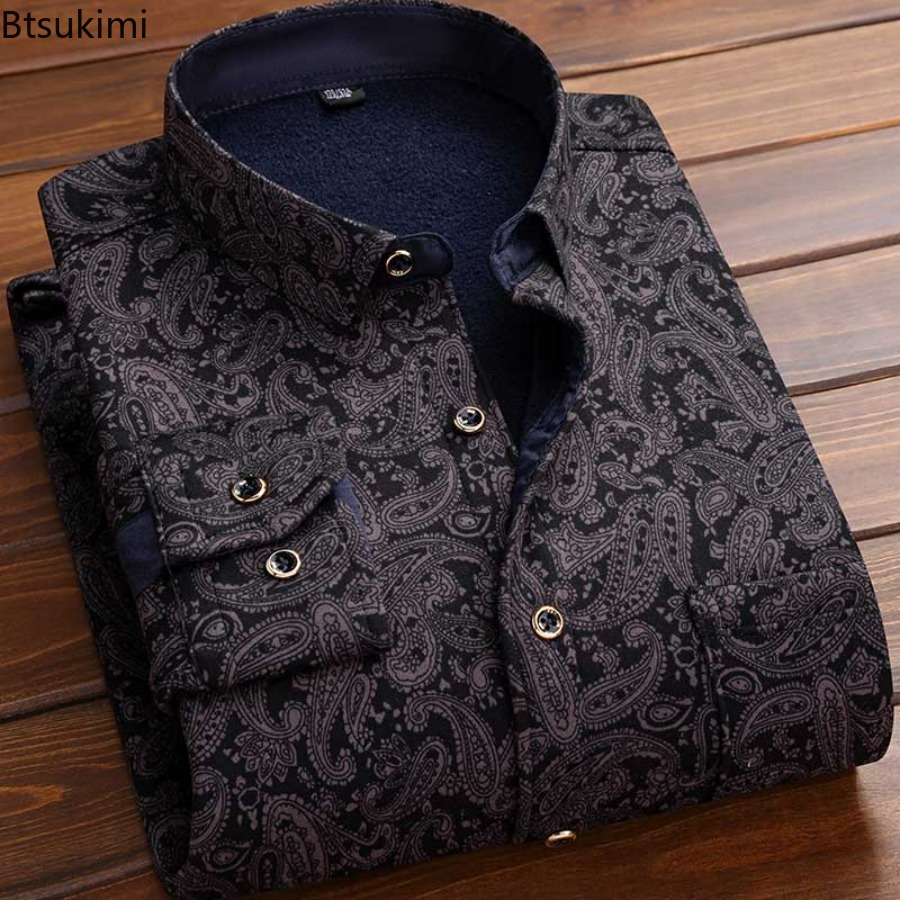 Flannel Men Shirt 2026 Autumn  - Flannel Shirt Lined avaliação e preço
